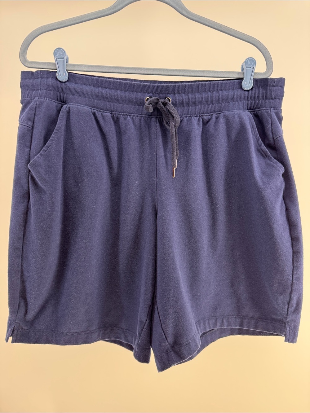 tek gear Women's Navy Drawstring Knit Shorts